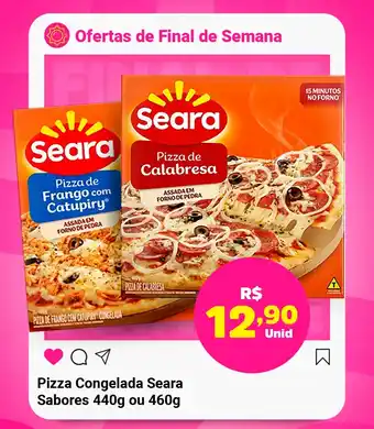 Comercial Esperança Pizza Congelada Seara Sabores oferta