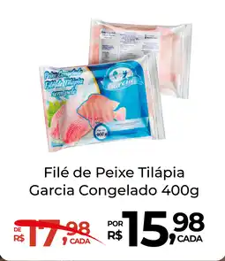 Super Luna Filé de Peixe Tilápia Garcia Congelado oferta