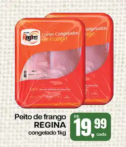 Cometa Supermercados Peito de frango REGINA congelado oferta