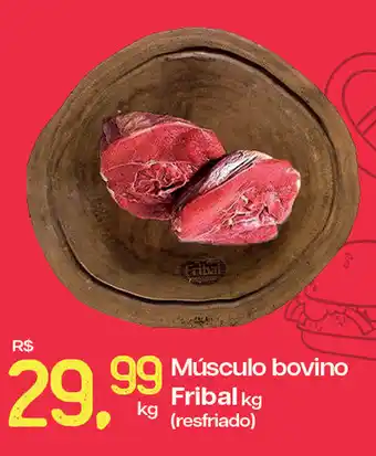 Cometa Supermercados Músculo bovino Fribal oferta