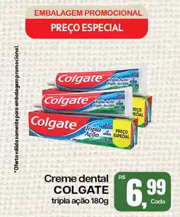 Cometa Supermercados Creme dental COLGATE tripla ação oferta