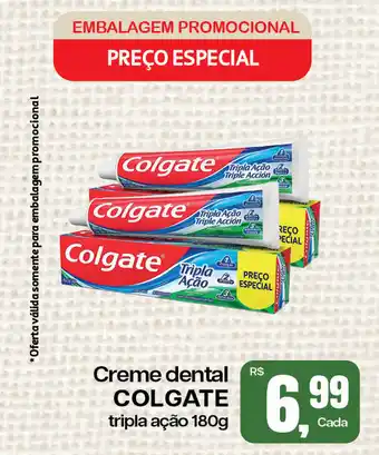 Cometa Supermercados Creme dental COLGATE tripla ação oferta