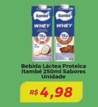 Mart Minas Bebida Láctea Proteica Itambé Sabores Unidade oferta