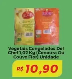 Mart Minas Vegetais Congelados Del Chef oferta