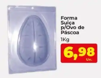 Higa Atacado Forma Suiça p/Ovo de Páscoa oferta