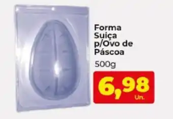 Higa Atacado Forma Suiça p/Ovo de Páscoa oferta