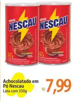 Atacadão Achocolatado em Pó Nescau Lata com oferta