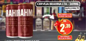 Serrano Supermercado Cerveja brahma lta oferta