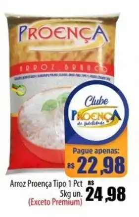 Proença Supermercados Arroz Proença Tipo 1 Pct oferta