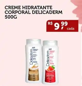 CenterBox Creme hidratante corporal delicaderm oferta