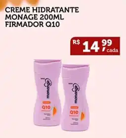 CenterBox Creme hidratante monage firmador q10 oferta