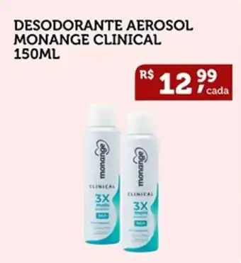 CenterBox Desodorante aerosol monange clinical oferta