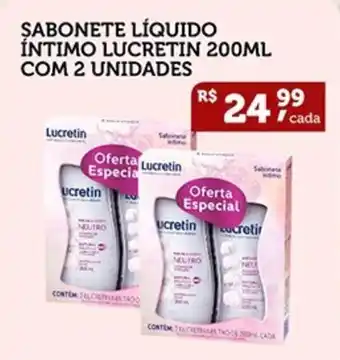 CenterBox Sabonete líquido íntimo lucretin oferta