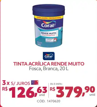 Tumelero Tinta acrílica rende muito oferta