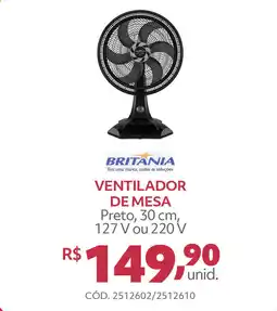 Tumelero Ventilador de mesa oferta