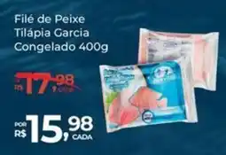 Super Luna Filé de Peixe Tilápia Garcia Congelado oferta