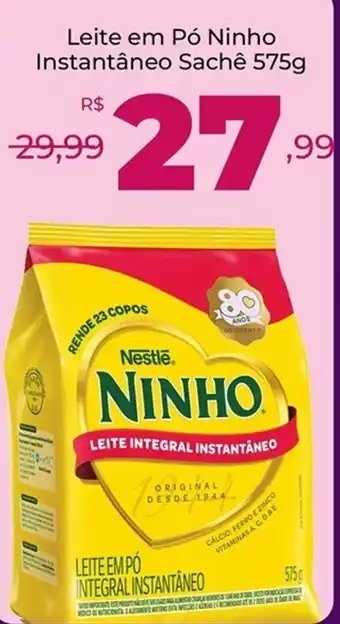 Unicompra Leite em Pó Ninho Instantâneo Sachê oferta