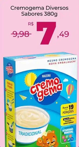 Unicompra Cremogema Diversos Sabores oferta