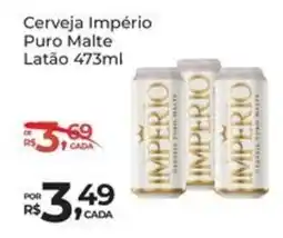 Super Luna Cerveja Império Puro Malte Latão oferta