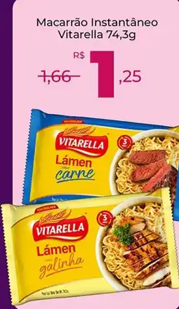 Unicompra Macarrão Instantâneo Vitarella oferta