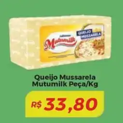 Mart Minas Queijo Mussarela Mutumilk Peça oferta