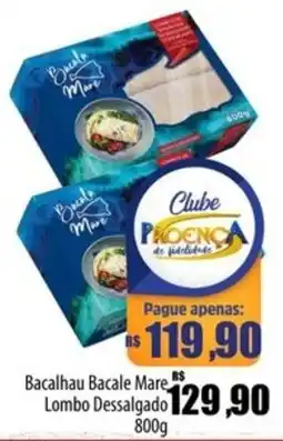 Proença Supermercados Bacalhau Bacale Mare Lombo Dessalgado oferta