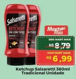 Mart Minas Ketchup Salsaretti Tradicional Unidade oferta