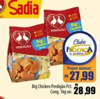 Proença Supermercados Big Chicken Perdigão Pct. Cong. oferta