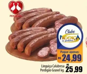 Proença Supermercados Linguiça Calabresa Perdigão Granel oferta