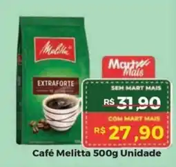 Mart Minas Café Melitta Unidade oferta