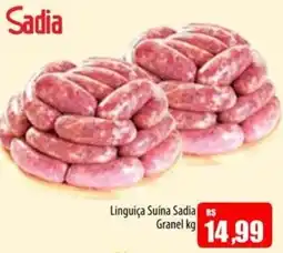 Proença Supermercados Linguiça Suína Sadia Granel oferta