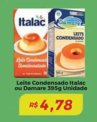 Mart Minas Leite Condensado Italac ou Damare  Unidade oferta