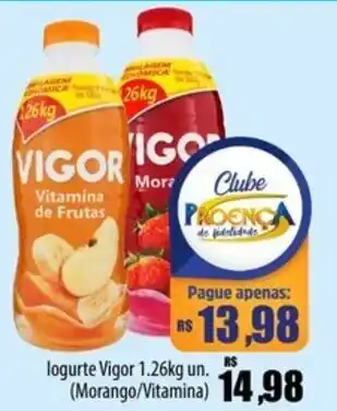 Proença Supermercados logurte Vigor oferta