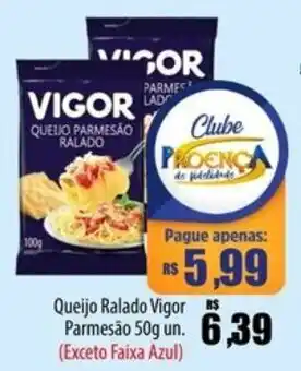 Proença Supermercados Queijo Ralado Vigor Parmesão oferta