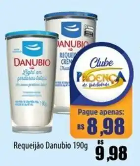 Proença Supermercados Requeijão Danubio oferta