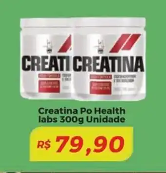 Mart Minas Creatina Po Health labs Unidade oferta