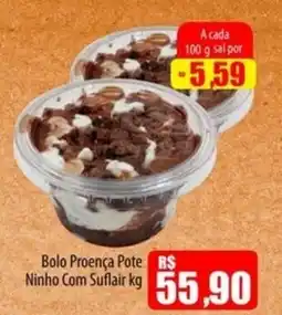 Proença Supermercados Bolo Proença Pote Ninho Com Suflair oferta