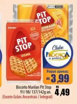 Proença Supermercados Biscoito Marilan Pit Stop oferta