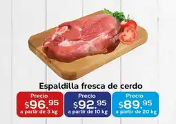 Super Aki Espaldilla fresca de cerdo oferta