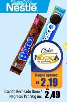 Proença Supermercados Biscoito Recheado Bono / Negresco Pct. oferta