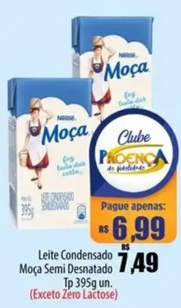 Proença Supermercados Leite Condensado Moça Semi Desnatado oferta