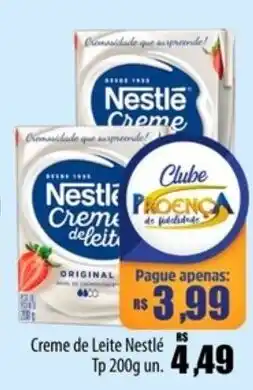 Proença Supermercados Creme de Leite Nestlé oferta