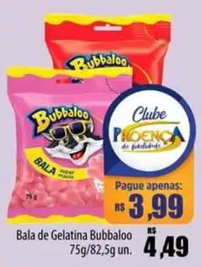 Proença Supermercados Bala de Gelatina Bubbaloo oferta