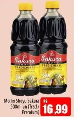 Proença Supermercados Molho Shoyu Sakura oferta