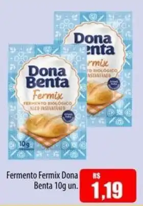 Proença Supermercados Fermento Fermix Dona Benta oferta