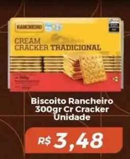 Mart Minas Biscoito Rancheiro Cr Cracker Unidade oferta