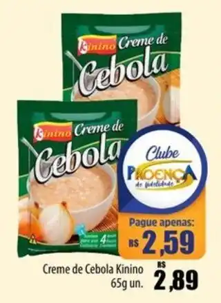 Proença Supermercados Creme de Cebola Kinino oferta