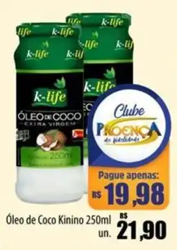 Proença Supermercados Óleo de Coco Kinino oferta