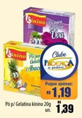 Proença Supermercados Pó p/ Gelatina kinino oferta