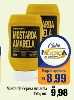 Proença Supermercados Mostarda Cepêra Amarela oferta